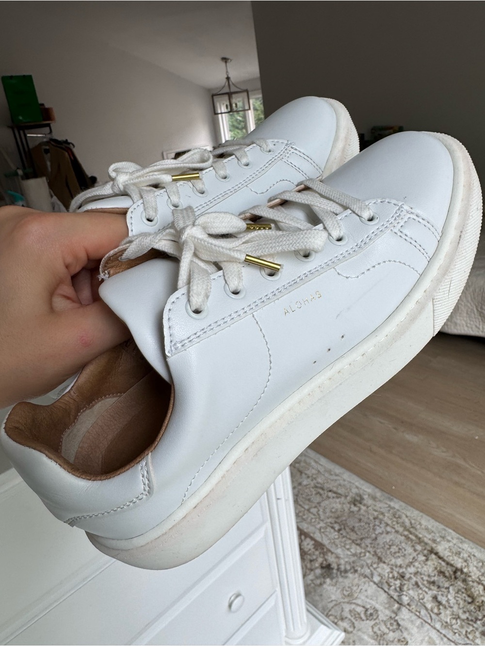 ALOHAS Leather Sneakers | Made in Italy | EU 40 - Picture 4 of 16